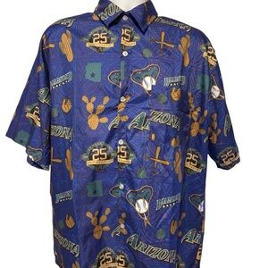 Men’s Arizona Diamondbacks 25th Anniversary Budweiser Promo Shirt XL